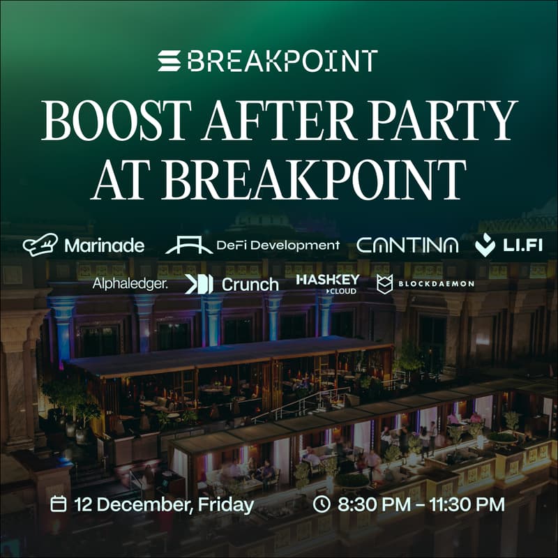 Cover Image for BOOST AFTER PARTY AT BREAKPOINT