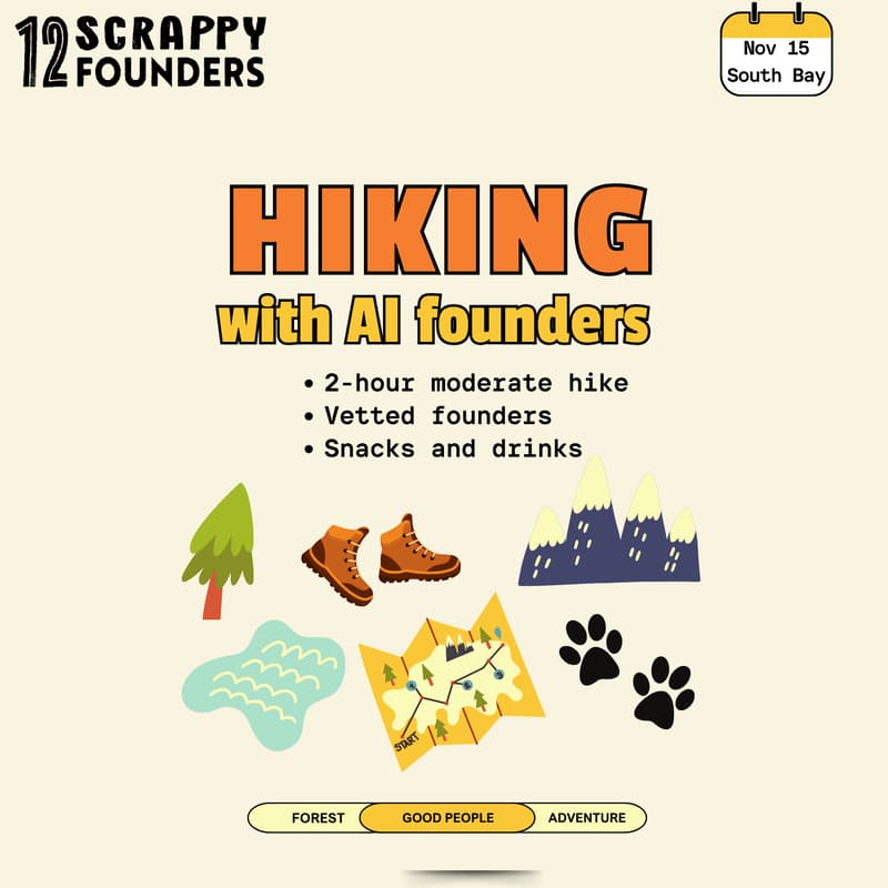 Cover Image for Scrappy Founders Go Hiking