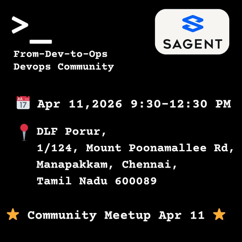 Cover Image for From-Dev-to-Ops | Devops Community Meetup Apr 11