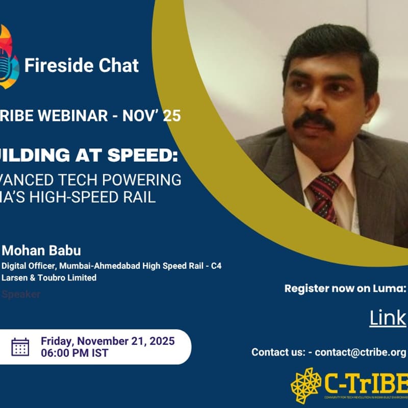 Cover Image for Building at Speed: Advanced Tech Powering India’s High-Speed Rail