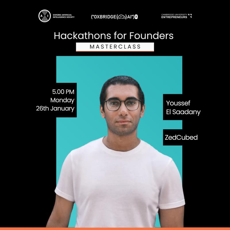 Cover Image for Masterclass: Hackathons for Founders with Youssef El Saadany - ZedCubed
