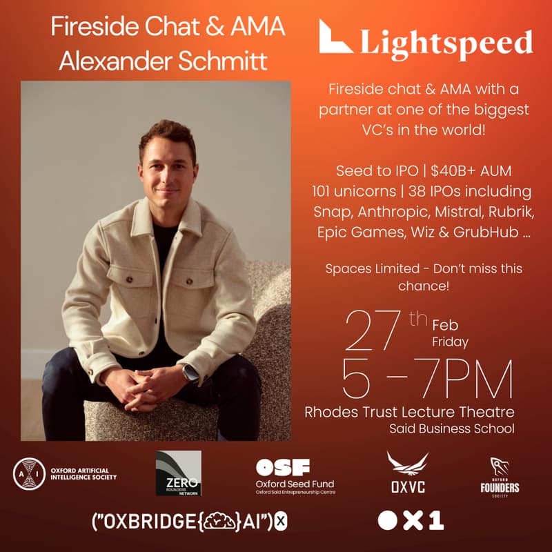 Cover Image for Fireside Chat & AMA with Alexander Schmitt — Lightspeed Venture Partners
