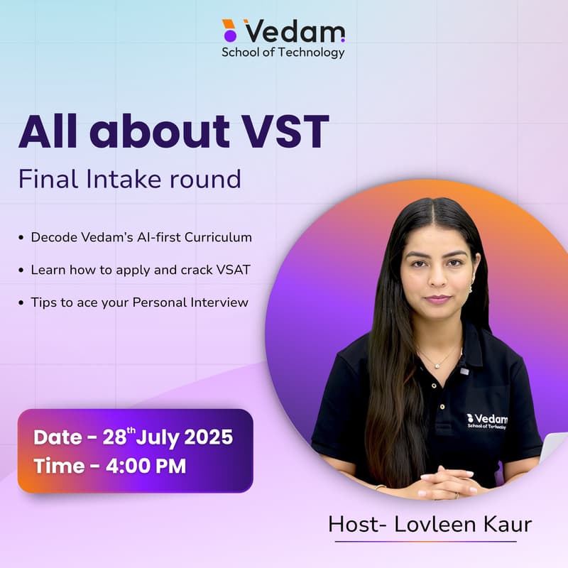 Cover Image for All about VST : Final intake round