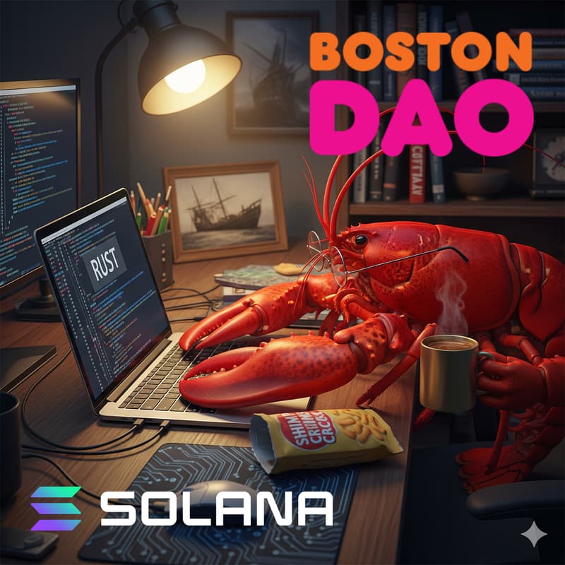 Cover Image for LobstahDAO w Solana & Boston DAO