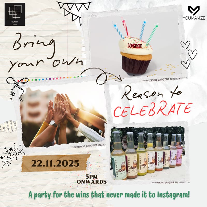 Cover Image for Bring your own Reason to CELEBRATE 🎉