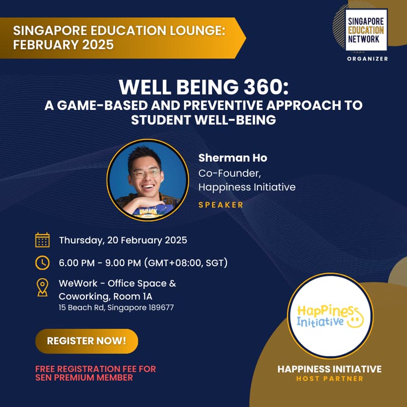 Cover Image for Singapore Education Lounge: February 2025