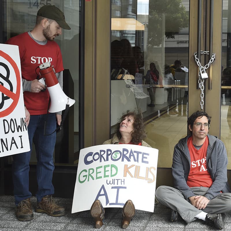 Cover Image for STOP AI 🛑 Press Conference