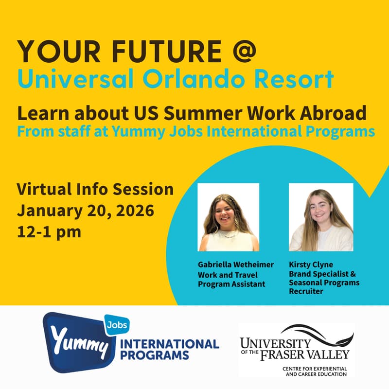 Cover Image for Your Future at Universal Orlando Resort:                       US Summer Work Abroad with Yummy Jobs Intl Programs