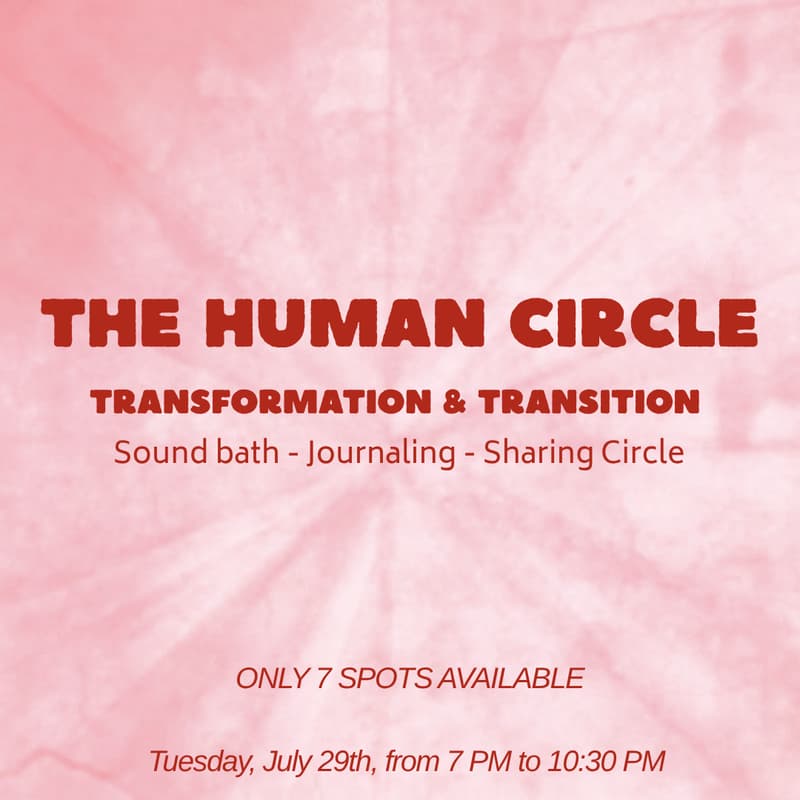 Cover Image for The Human Circle - Navigating Inner Transformation & Transition