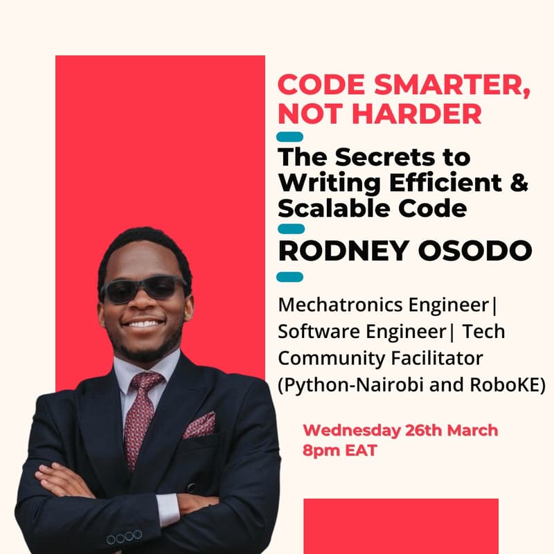 Cover Image for Code Smarter, Not Harder: The Secrets to Writing Efficient & Scalable Code