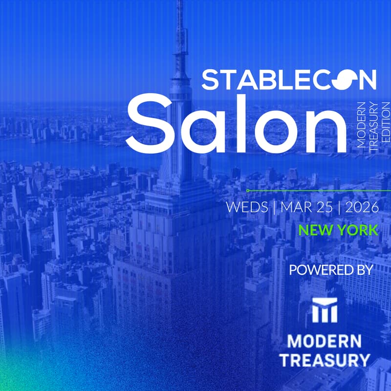 Cover Image for Stablecon Salon Modern Treasury Edition: Stablecoins as a First-Class Rail