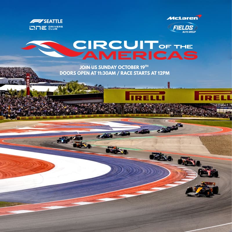 Cover Image for F1 Seattle x McLaren Seattle: COTA GP Watch Party @ ODC