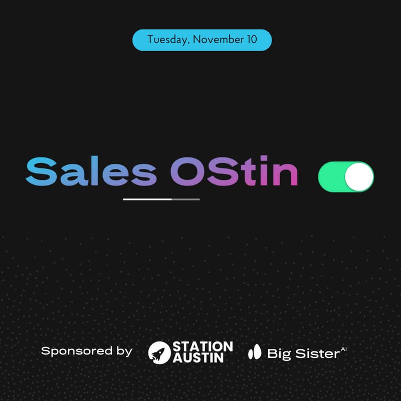 Cover Image for Sales OStin