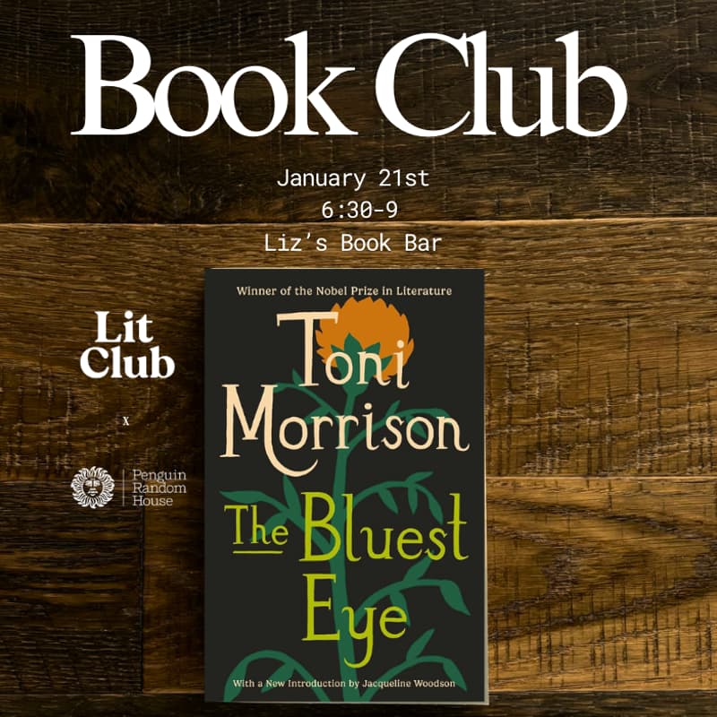 Cover Image for Book Club: The Bluest Eye by Toni Morrison