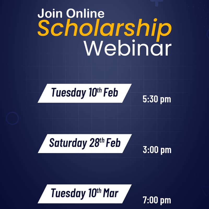 Cover Image for Avicenna Foundation Scholarship Webinar - Tuesday 10th February