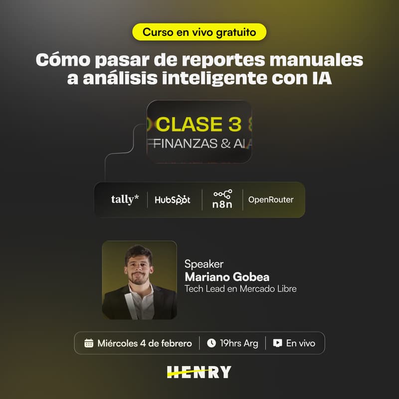 Cover Image for IA para Finanzas | Programa AI Automation