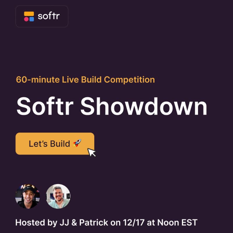 Cover Image for Softr Showdown