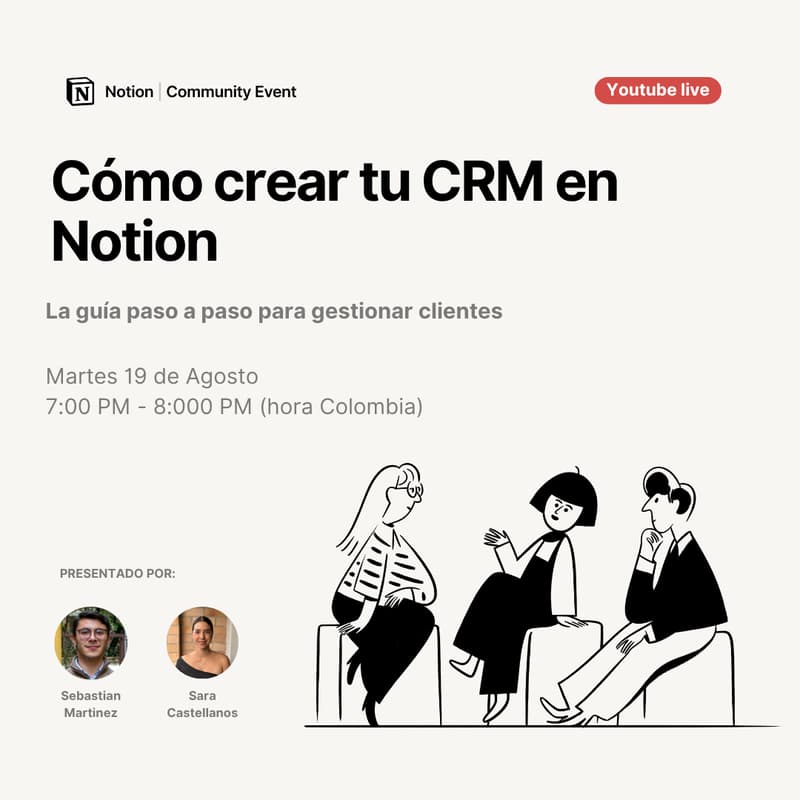 Cover Image for Cómo crear tu CRM en Notion: la guía paso a paso para gestionar clientes
