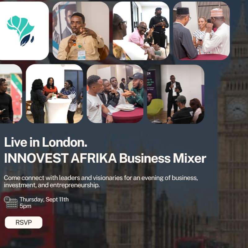Cover Image for Innovest Afrika London Business Mixer