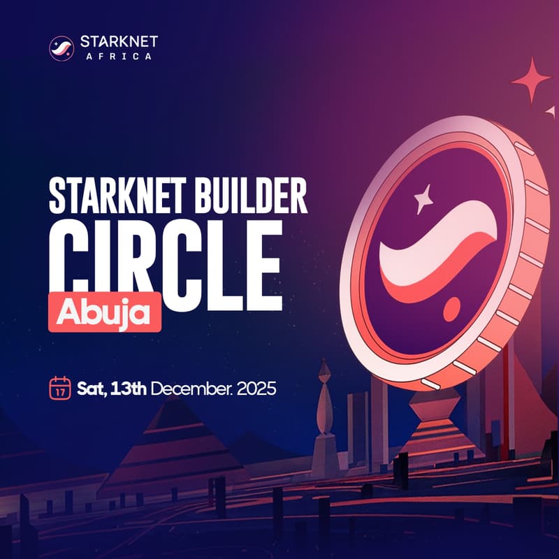 Cover Image for Starknet Builder Circle – Abuja
