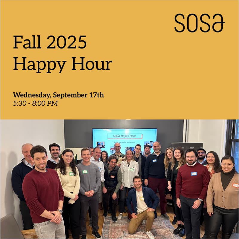 Cover Image for SOSA Fall 2025 Happy Hour