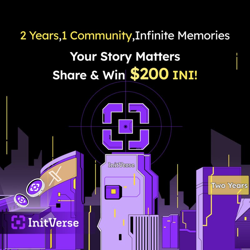 Cover Image for ⭐️🎉 CELEBRATING 2 YEARS OF INITVERSE – SHARE YOUR STORY & WIN 🎉⭐️