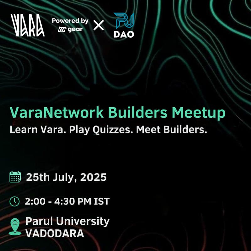 Cover Image for Vara Network Builders Meetup