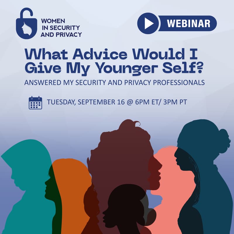 Cover Image for “What Advice Would I Give My Younger Self?” answered my Security and Privacy Professionals