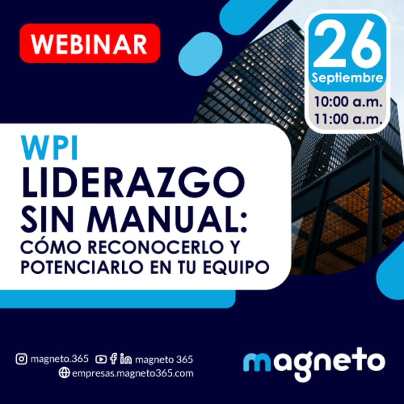 Cover Image for Webinar Liderazgo si manual: cómo reconocerlo y potenciarlo en tu equipo