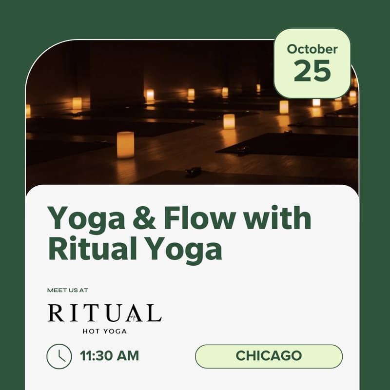 Cover Image for CHICAGO Member Meetup: Yoga & Flow with Ritual Yoga