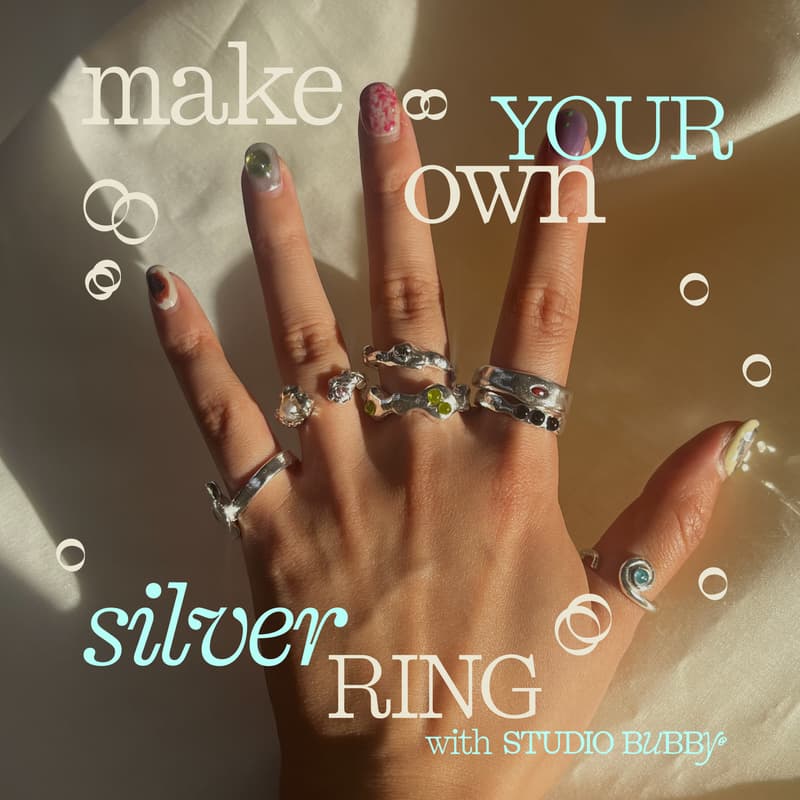 Cover Image for Silver Ring Making Workshop with Studio Bubby