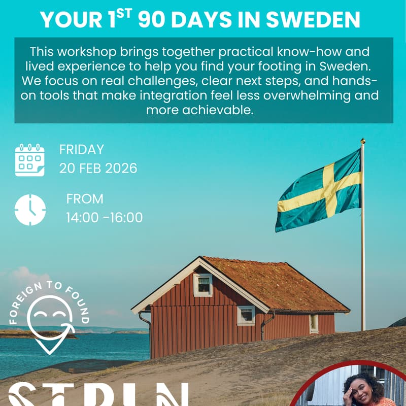 Omslagsbild för Your 1st 90 Days In Sweden