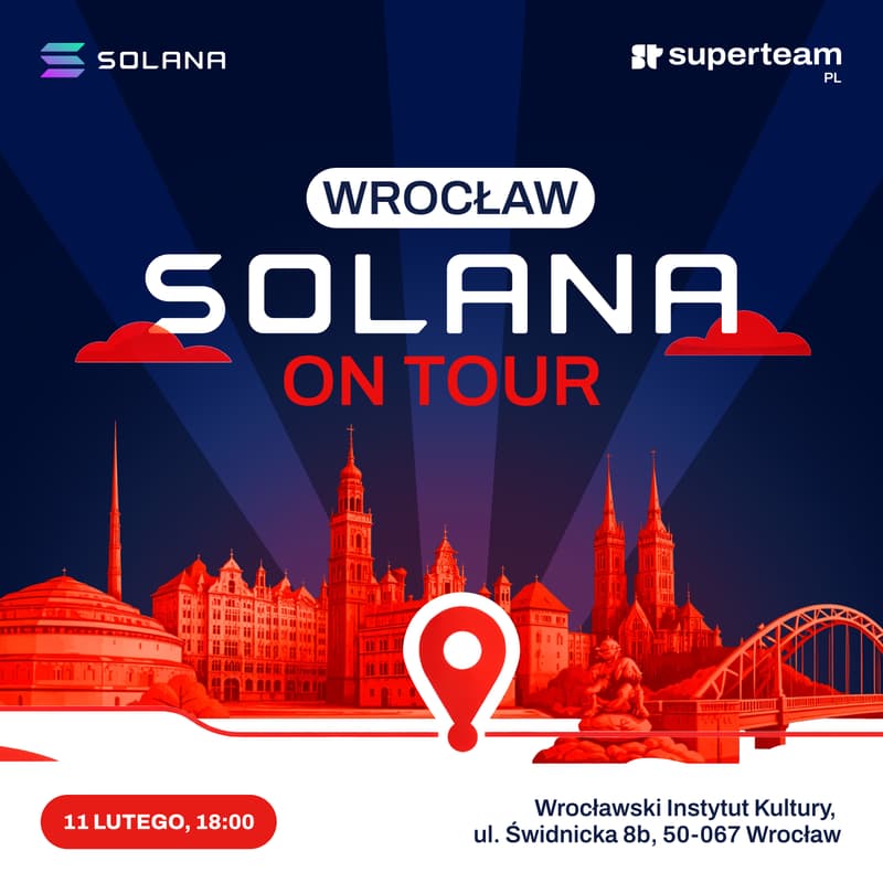 Cover Image for Solana on Tour: Wrocław