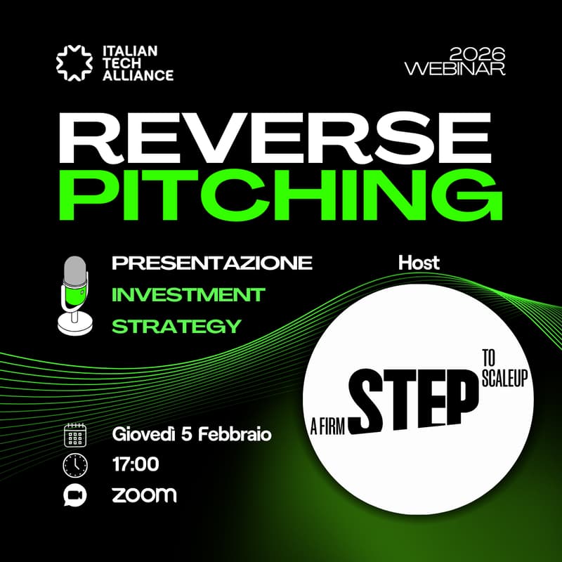 Cover Image for Reverse Pitching - Step Venture