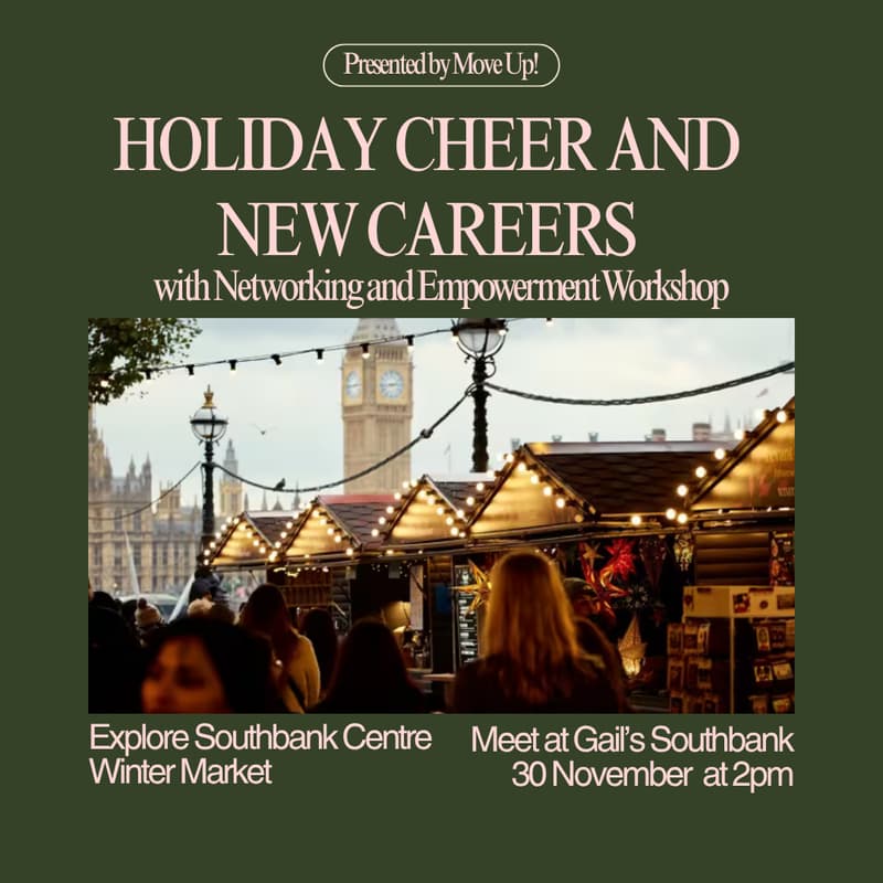 Cover Image for Move Up! Event: Holiday Cheer and New Careers