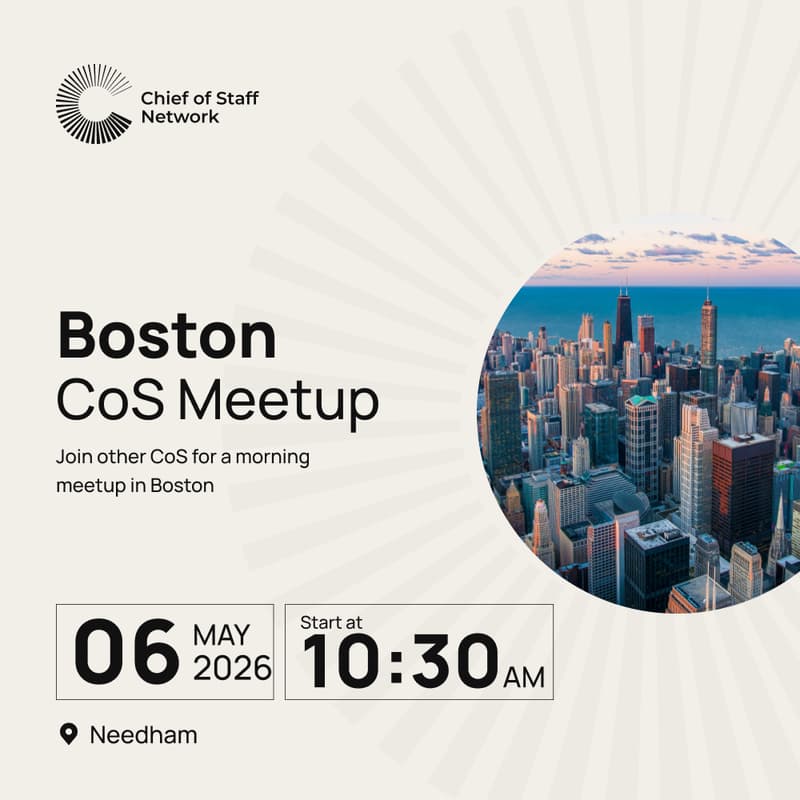 Cover Image for Boston CoS Meetup (Wed, 6 May)