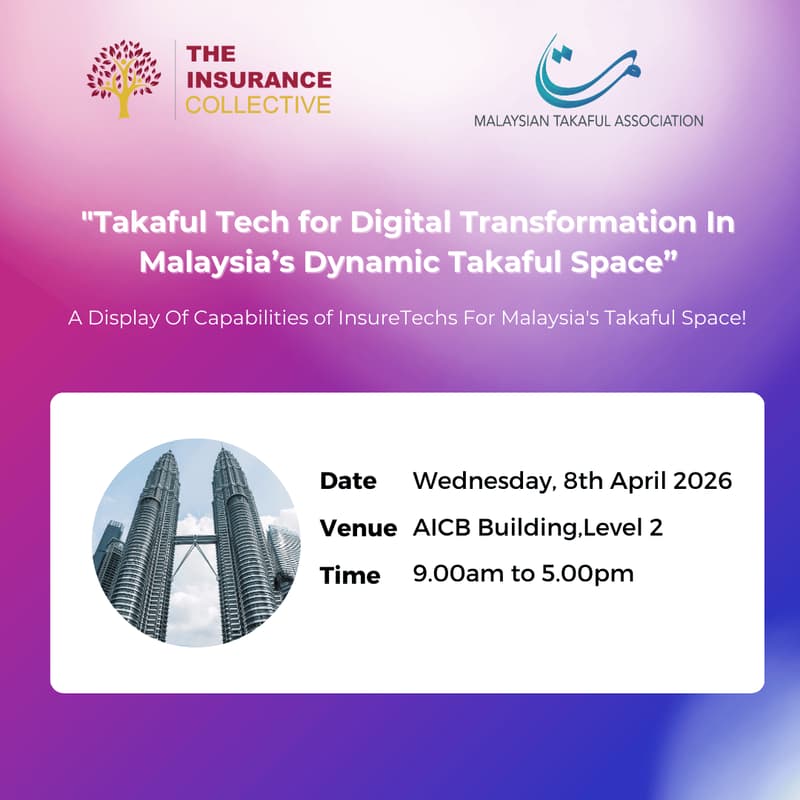 Cover Image for Takaful Tech for Digital Transformation In Malaysia’s Dynamic Takaful Space.