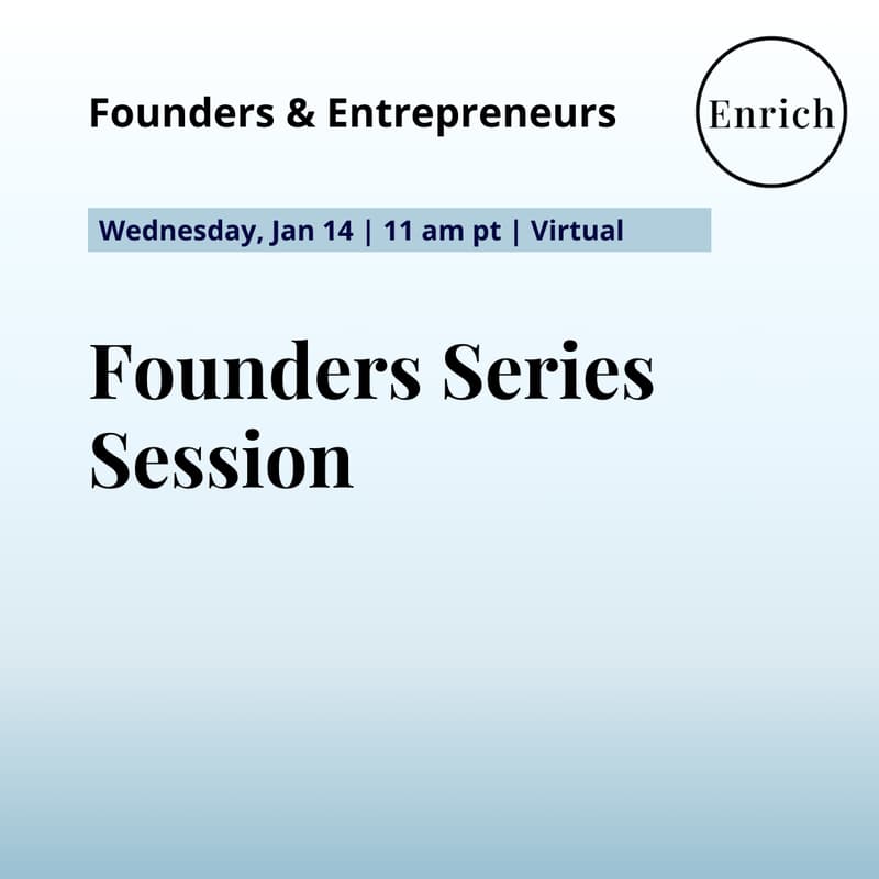 Cover Image for Founders Series Session