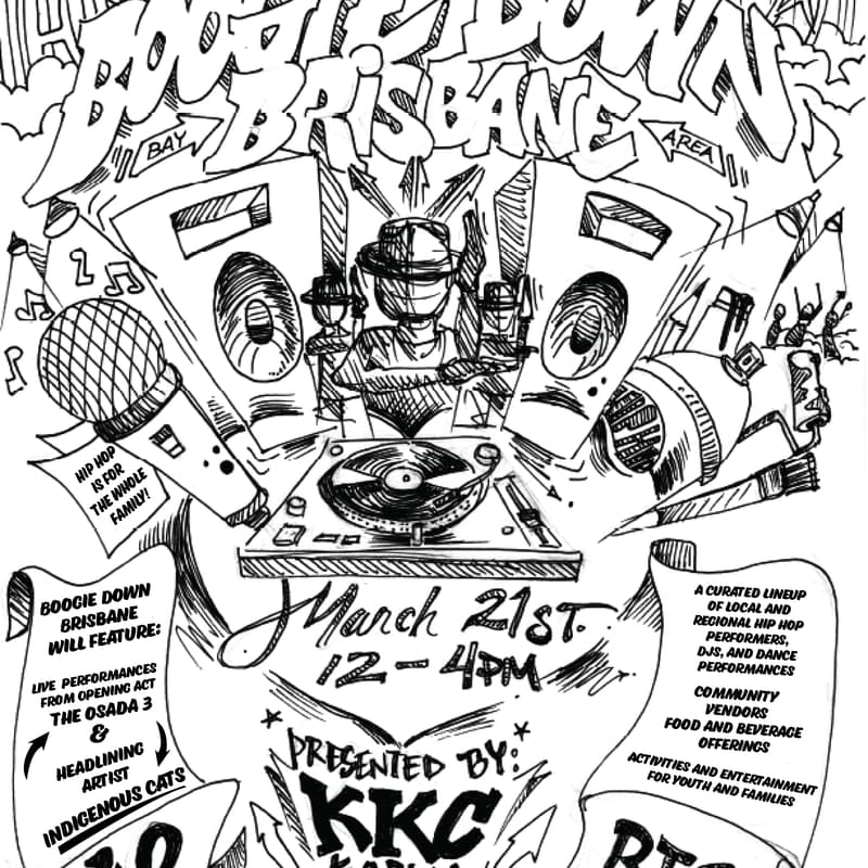 Cover Image for Boogie Down Brisbane: A Hip-Hop Benefit in the Park