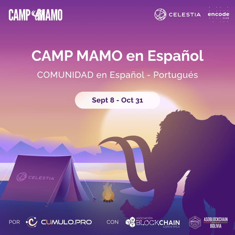 Cover Image for Camp Mamo: ¡Tu Pasaporte al Futuro Modular con Celestia! (Comunidad en español)