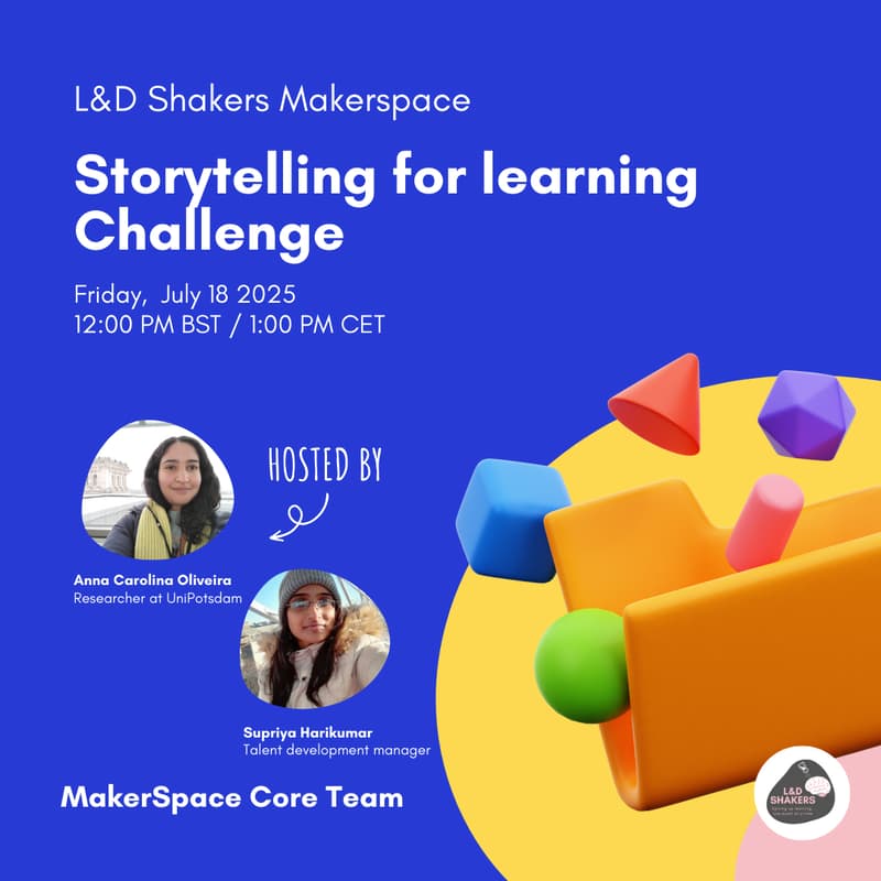 Cover Image for Storytelling for learning Challenge