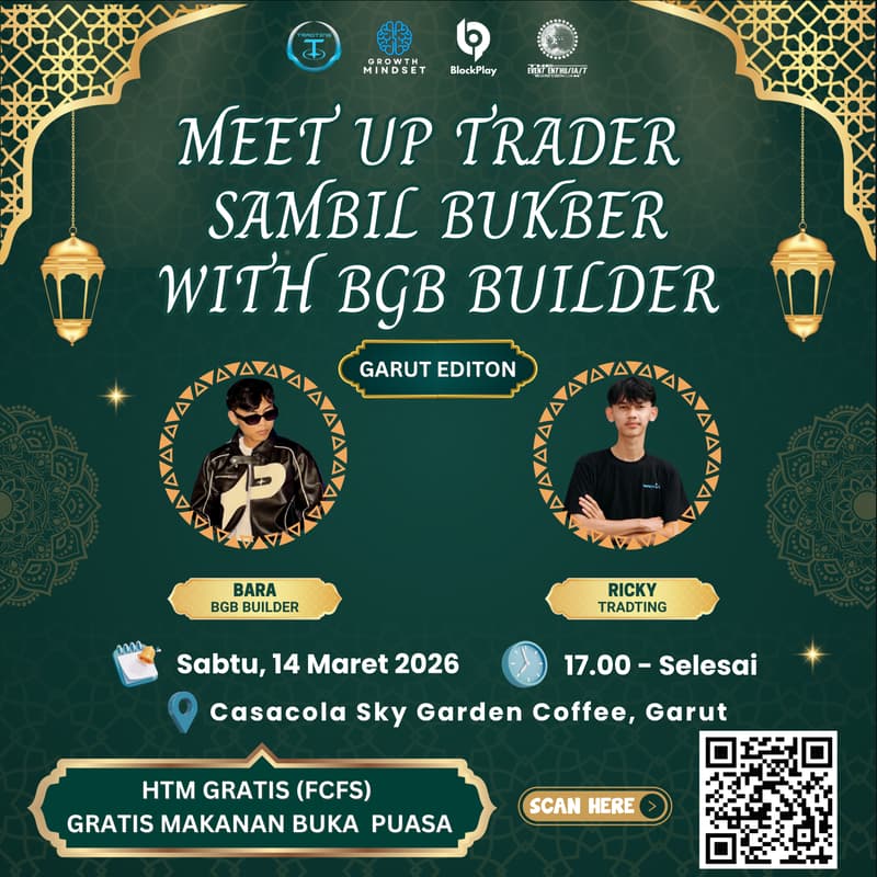 Cover Image for Meetup Trader Sambil Bukber With BGB Builder (Garut)