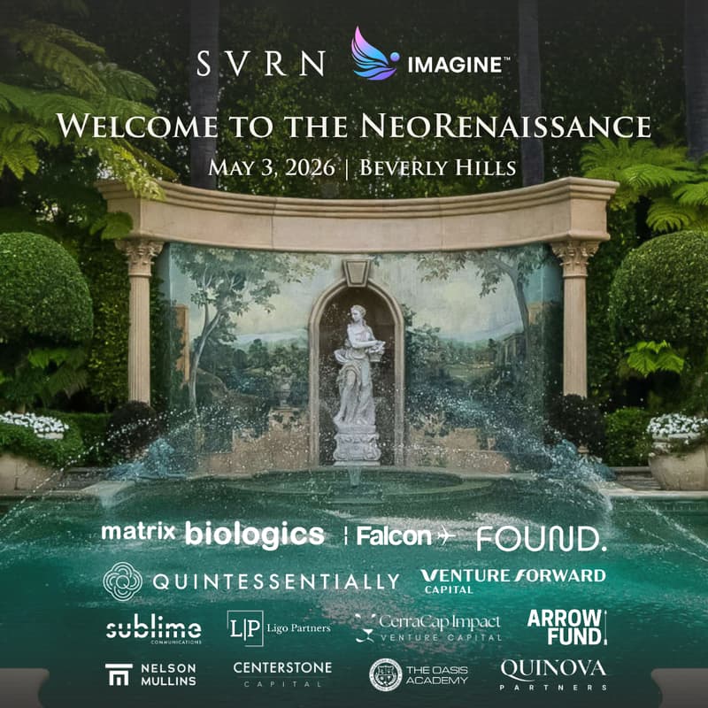 Cover Image for SVRN & IMAGINE'S Milken Soirée | Welcome to the NeoRenaissance