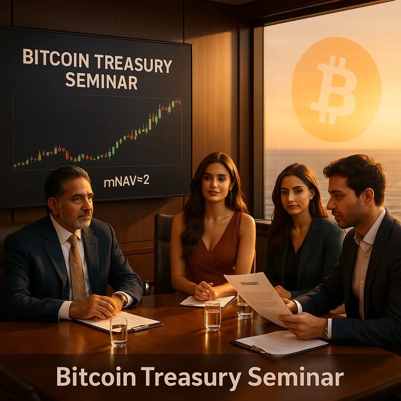 Cover Image for Bitcoincierge Bitcoin Treasury Seminar — 31 Oct - 2 Nov (Goa)