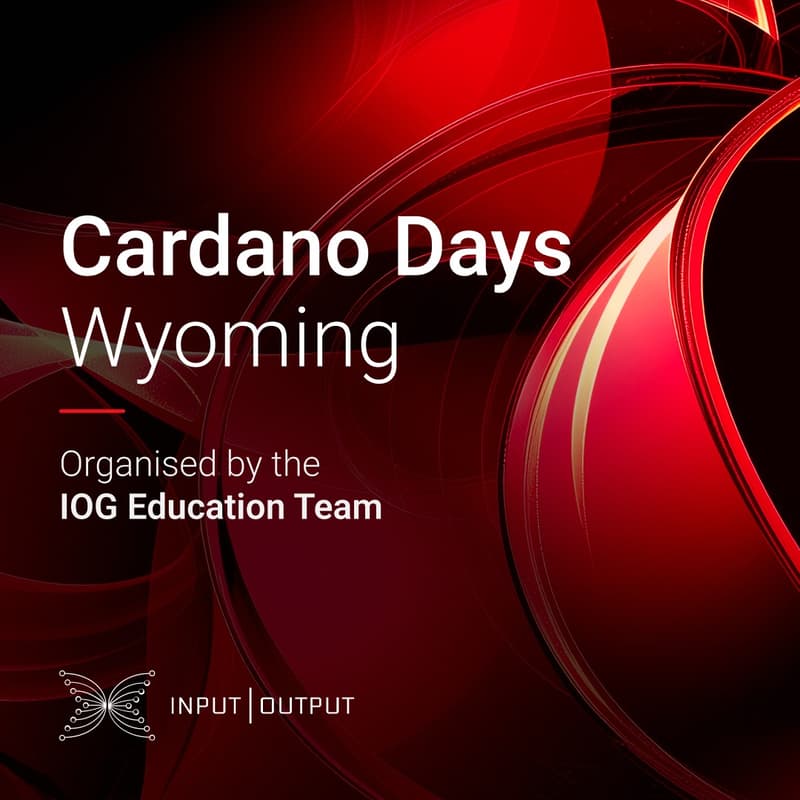 Cover Image for Cardano Days at the University of Wyoming 2025 Day Two
