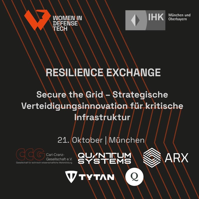 Cover Image for RESILIENCE EXCHANGE: Secure the Grid – Strategische Verteidigungsinnovation für kritische Infrastruktur