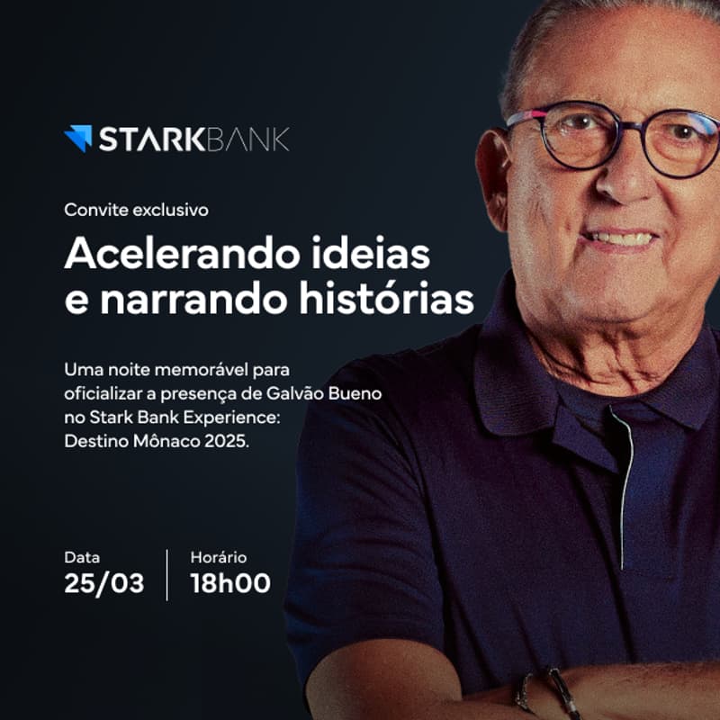 Imagem de capa para Acelerando ideias e narrando histórias, com Galvão Bueno