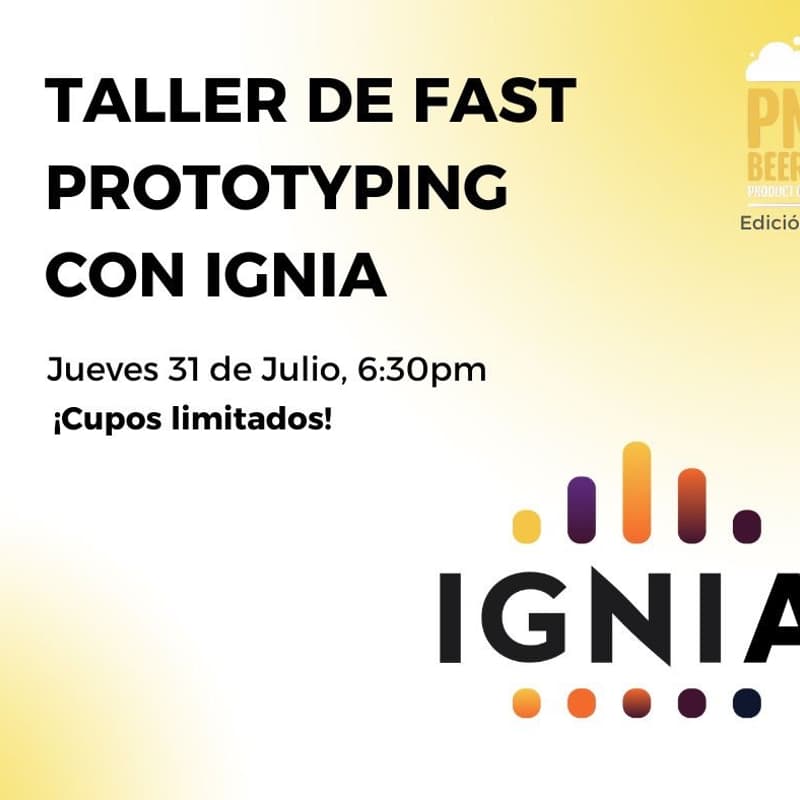 Cover Image for Taller de Fast Prototyping con Ignia
