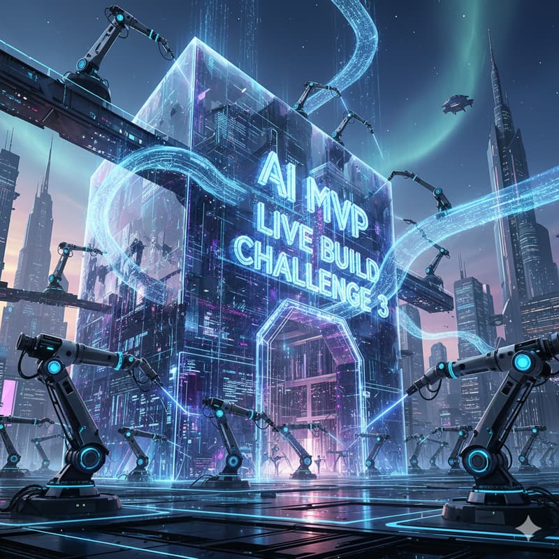Cover Image for 3 sesión - AI MVP Live Build Challenge