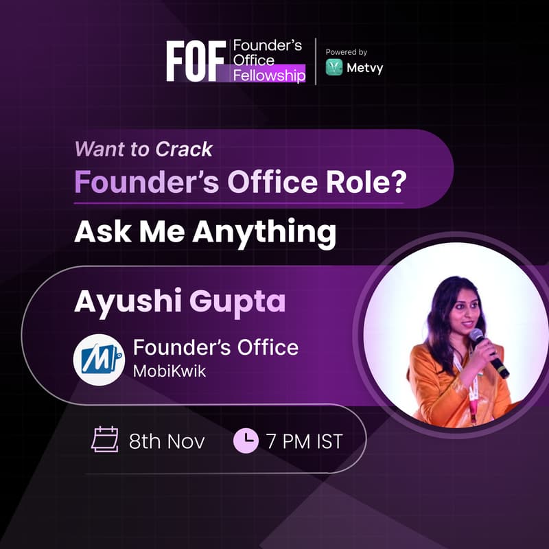 Cover Image for Ask Me Anything With Ayushi Gupta